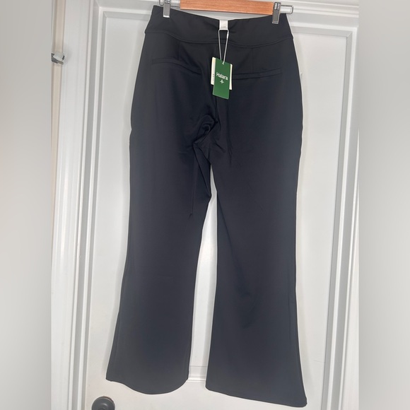 Halara Flex™ DayStretch Mid Rise Side Zipper Pocket Work Flare Pants, M Petite - Picture 10 of 13